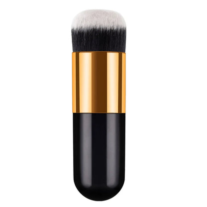 Professional Flat Foundation Brush - Chubby Pier Cream Makeup Tool