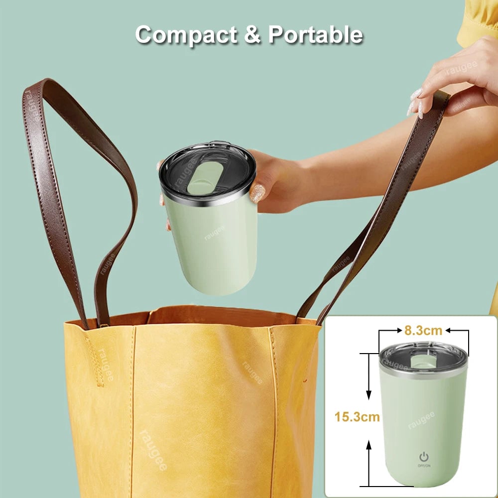 Rechargeable Portable Electric Blender 380ml USB Mixing Bottle