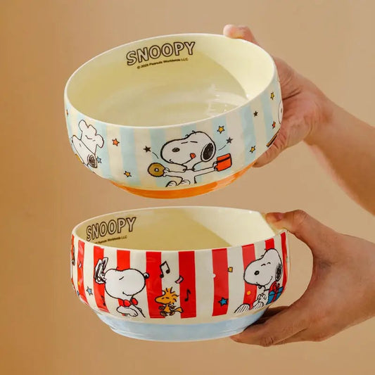 Snoopy Porcelain Bowl 4.5/6inch - Children's Cartoon Cereal Rice