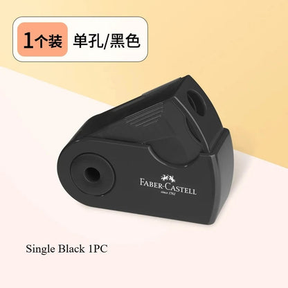 Faber Castell Double Hole Pencil Sharpener with Eraser Animal Design