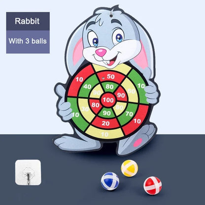 Montessori Dart Board Set Educational Indoor Sports Game Ages 3-7