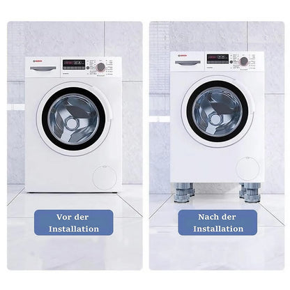 Washing Machine Anti-Vibration Pads Shock Absorbing Foot Dampers Set