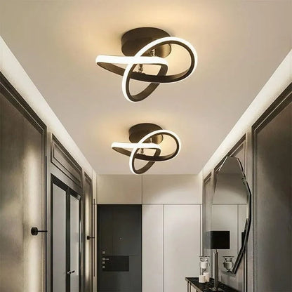 LED Strip Ceiling Light Modern Minimalist Fixture Aisle Staircase