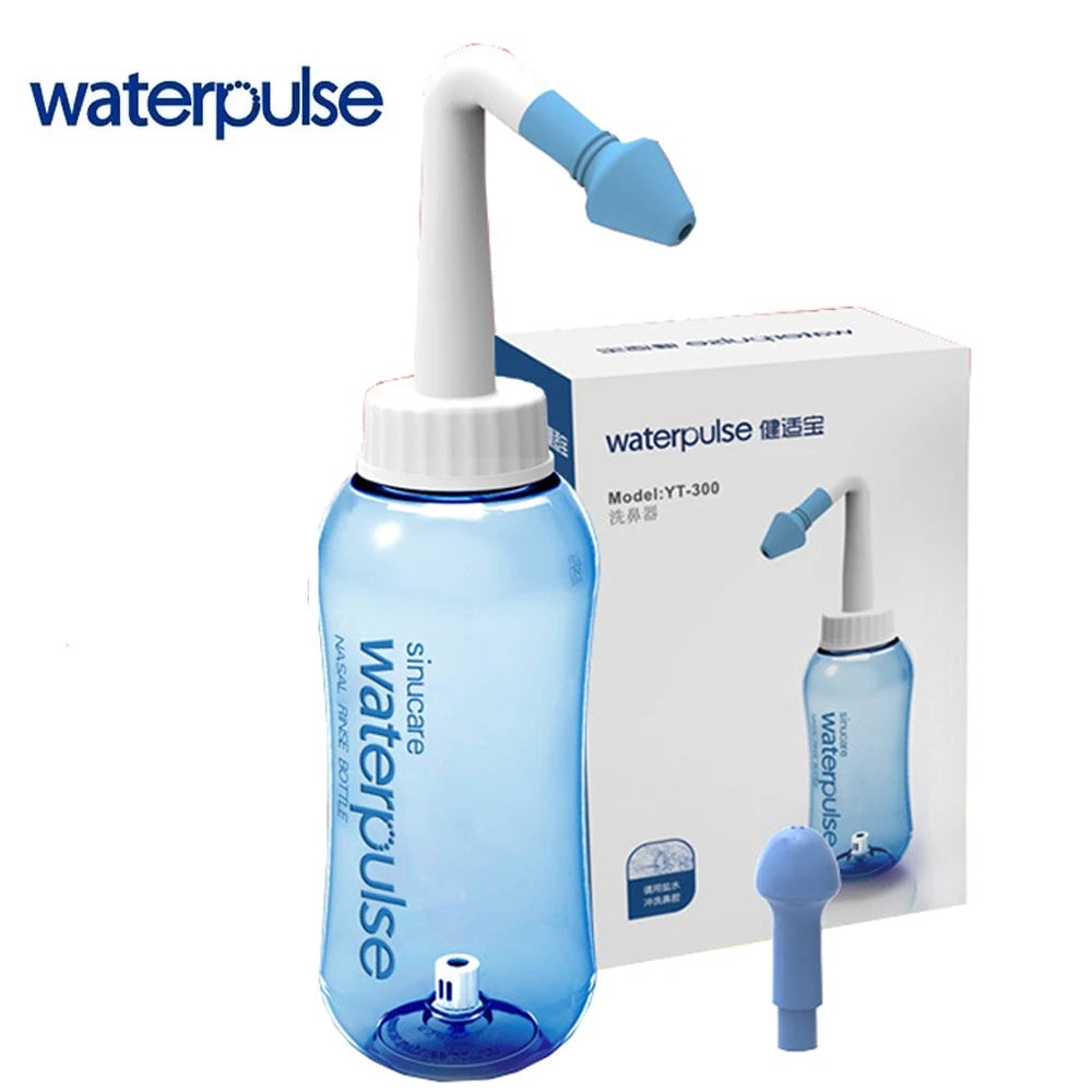 Nasal Irrigator Neti Pot 300ml 500ml Nose Wash Cleaner Bottle