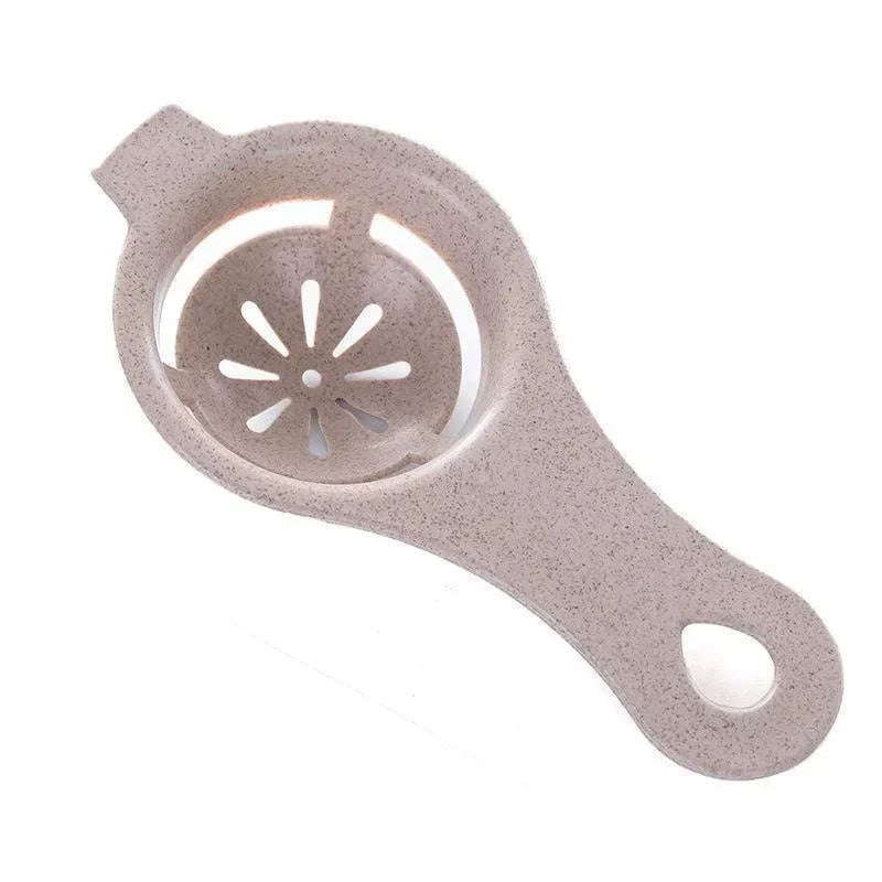 Wheat Straw Egg White Separator - Kitchen Baking Filter Tool