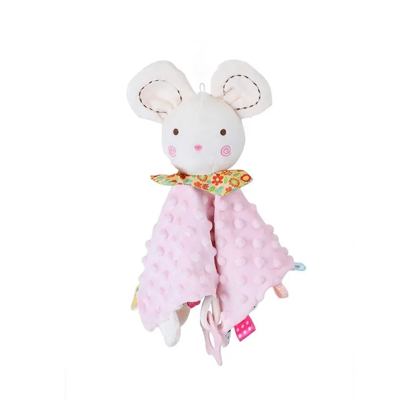 Custom Embroidered Baby Safety Doll - Personalized Animal Design