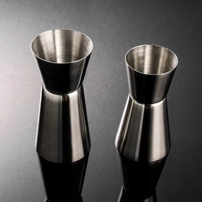 Stainless Steel Cocktail Jigger 15/30ml 25/50ml Dual Measure Cup