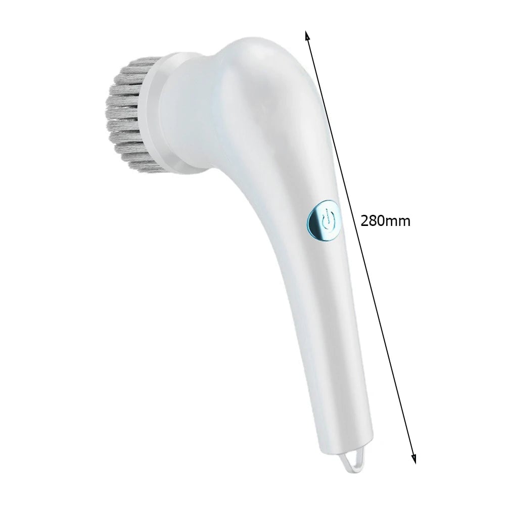 Electric Spin Cleaning Brush 5-Head Wireless Handheld Scrubber