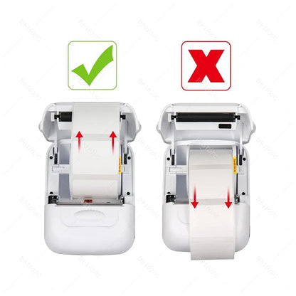 P50 Wireless Bluetooth Thermal Label Printer Inkless Adhesive Maker