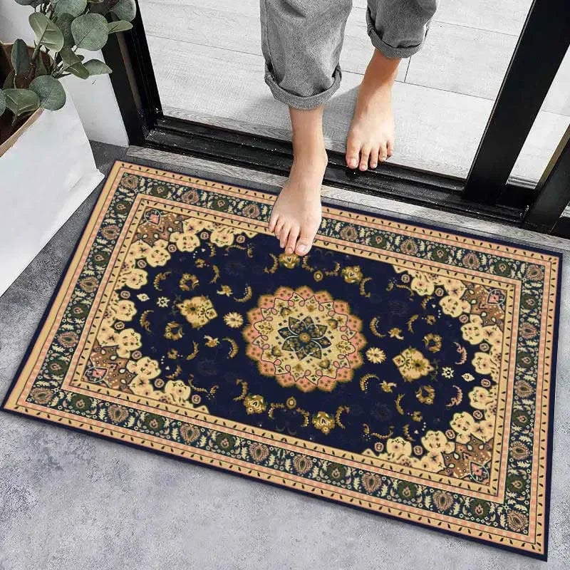 Super Absorbent Anti-Slip Door Mat - Modern Bathroom Floor Carpet