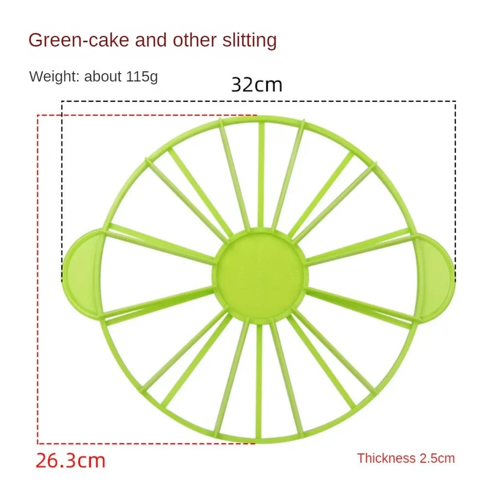 Round Cake Portion Cutter - Equal Slice Divider Marker Tool