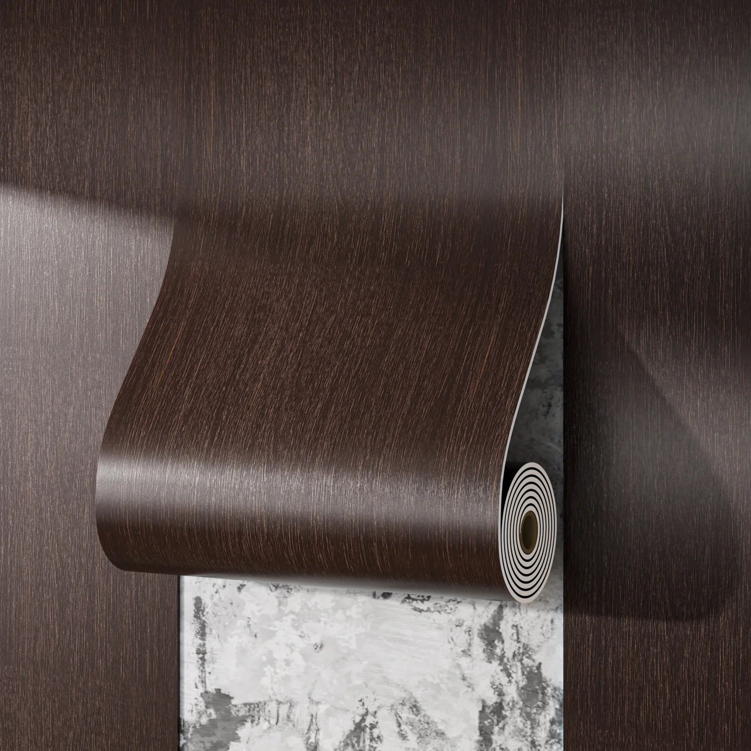 Waterproof Self-Adhesive Wood Grain Peel & Stick Wallpaper Veneer