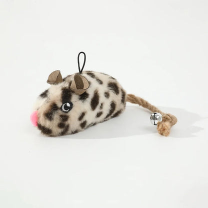 Squeaky Mouse Cat Toy Interactive Kitten Chew Toy Boredom Relief