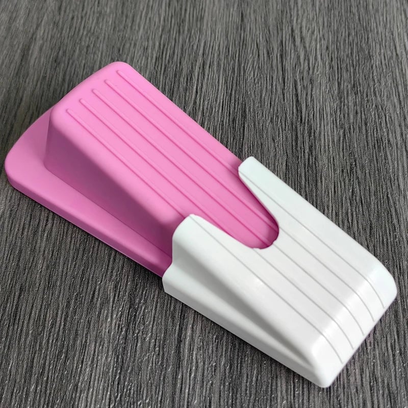 Safety Silicone Door Stopper - Anti-Collision Block Wedge