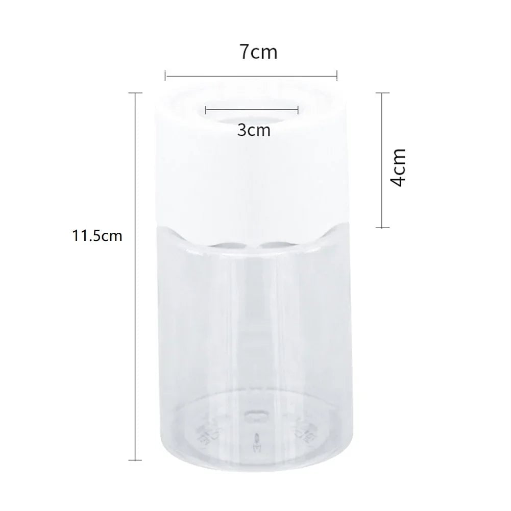 Mini Hydroponic Glass Vase - Transparent Soilless Plant Pot