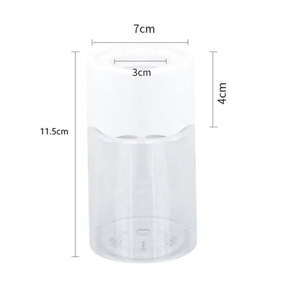 Mini Hydroponic Glass Vase - Transparent Soilless Plant Pot