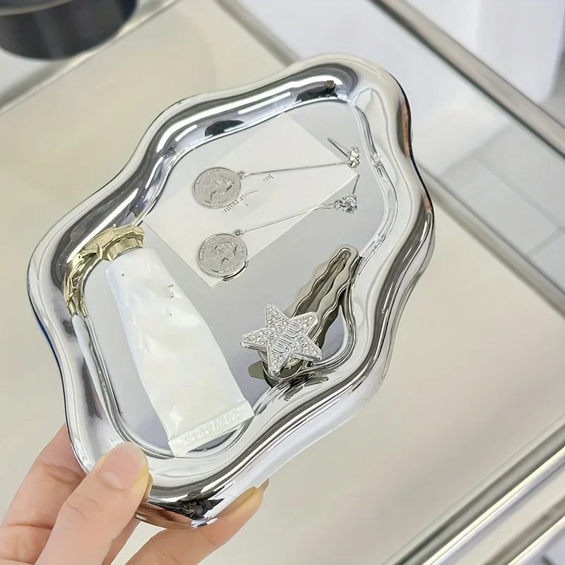 Plastic Display Tray - Photo Props Jewelry Storage Organizer Plate