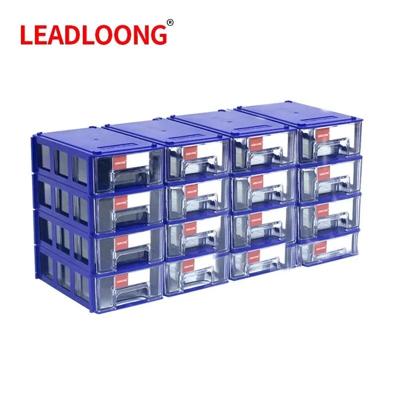 8/16pcs Mini Drawer Organizer 14x9x4cm Screw Parts Storage Bins