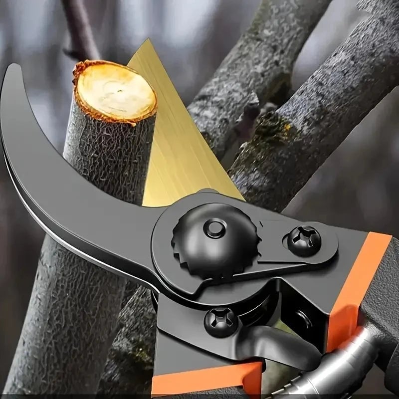 8.5" Titanium Bypass Pruning Shears T13 Professional Garden Tool