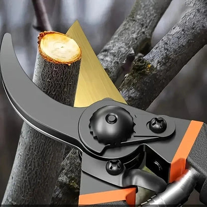 8.5" Titanium Bypass Pruning Shears T13 Professional Garden Tool