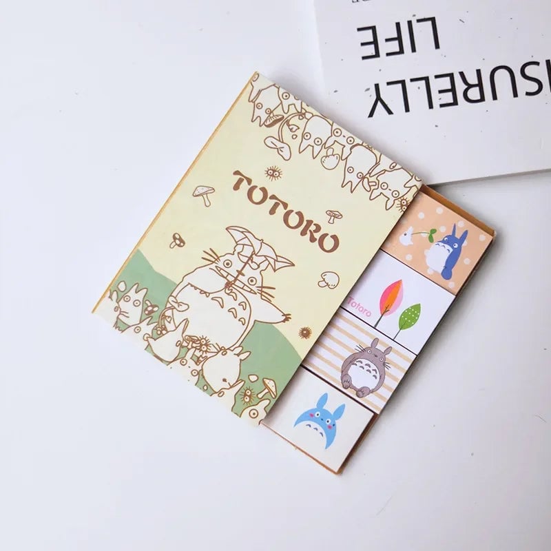 Kawaii Cartoon Stickers Note Pads Set - Japanese Korean Stationery