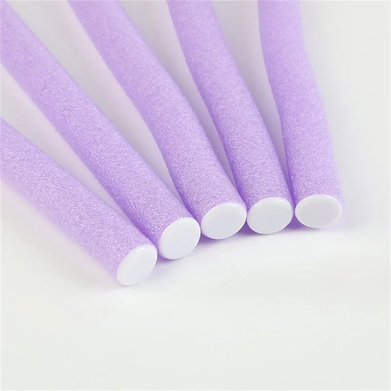 10pcs No Heat Hair Curler Twist Sponge Wave Formers Multifunction
