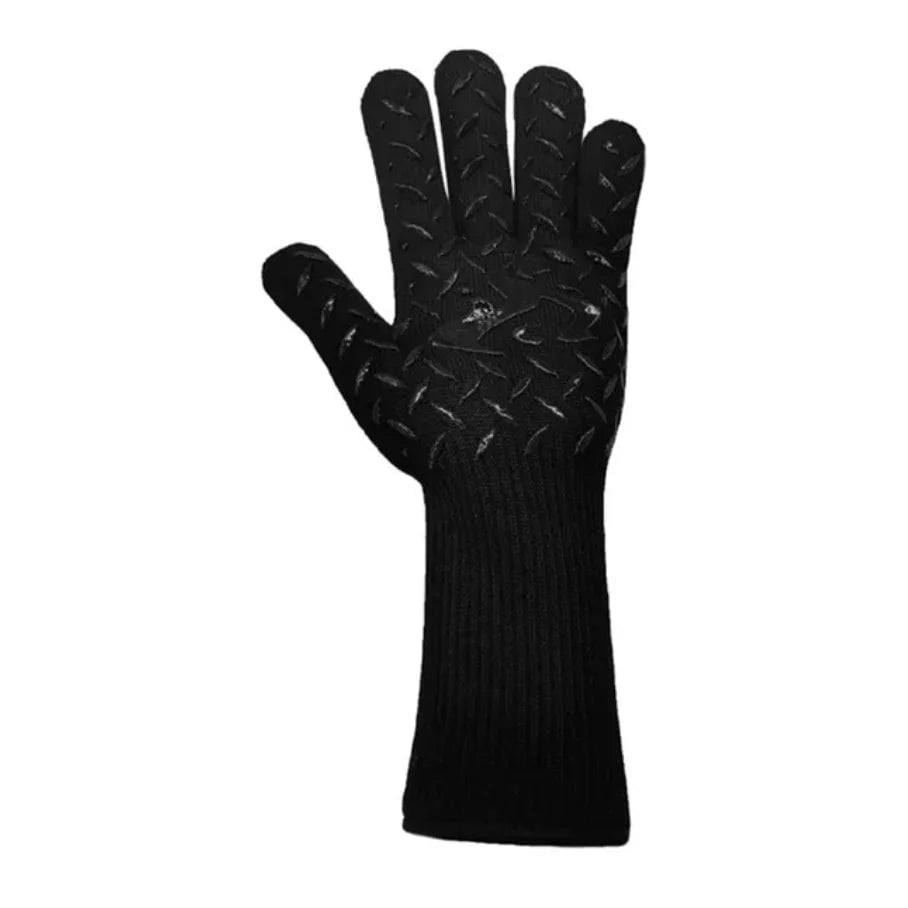 800°F Heat Resistant Oven Gloves - Fireproof BBQ Baking Mitts