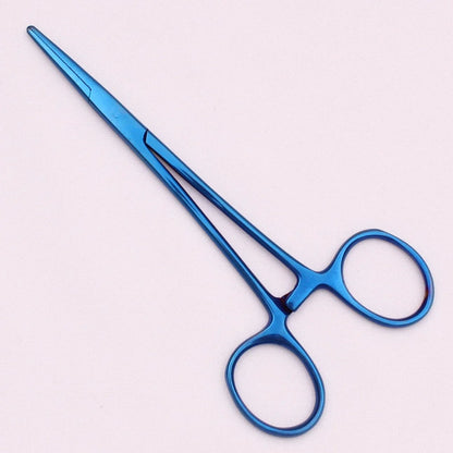 13cm Japanese Stainless Steel Hemostatic Forceps for Pet Grooming
