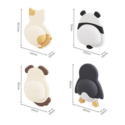 Silicone Door Handle Bumper Pads - Anti Collision Wall Protectors