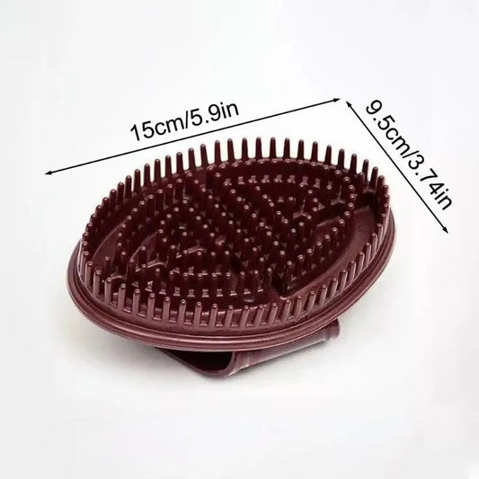 Silicone Meridian Massage Brush - Body Slimming & Leg Care Tool
