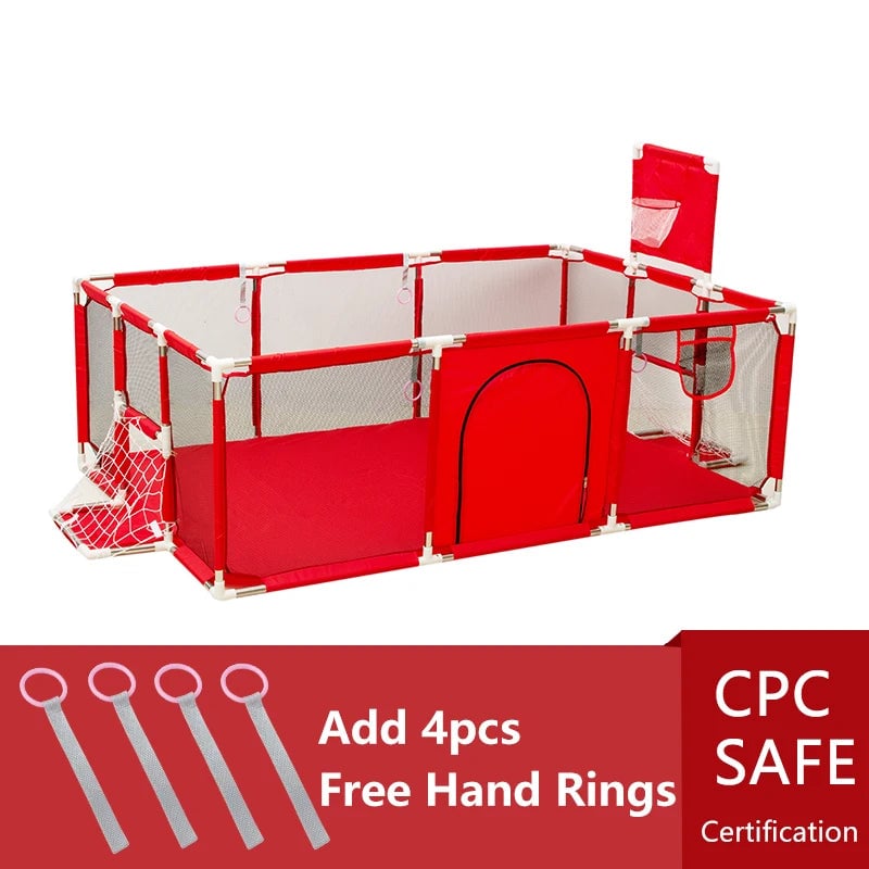 Large Indoor Baby Playpen Safety Barrier Fence Corralito Groundbox