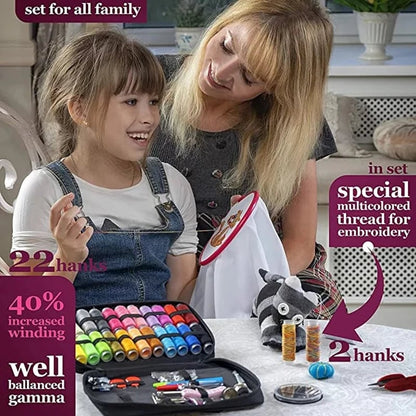 Multi-Function DIY Sewing Kit - Complete Box Set Hand Quilting