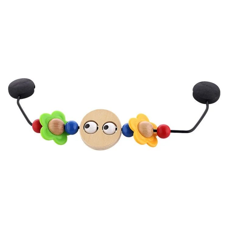 Baby Spiral Rattle Play Arch - Stroller Car Seat Hanging Toy