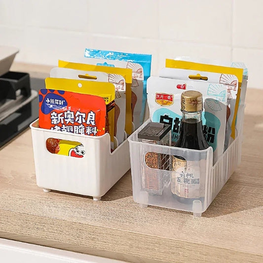 Adjustable Kitchen Drawer Organizers - Food Packets & Seasonings