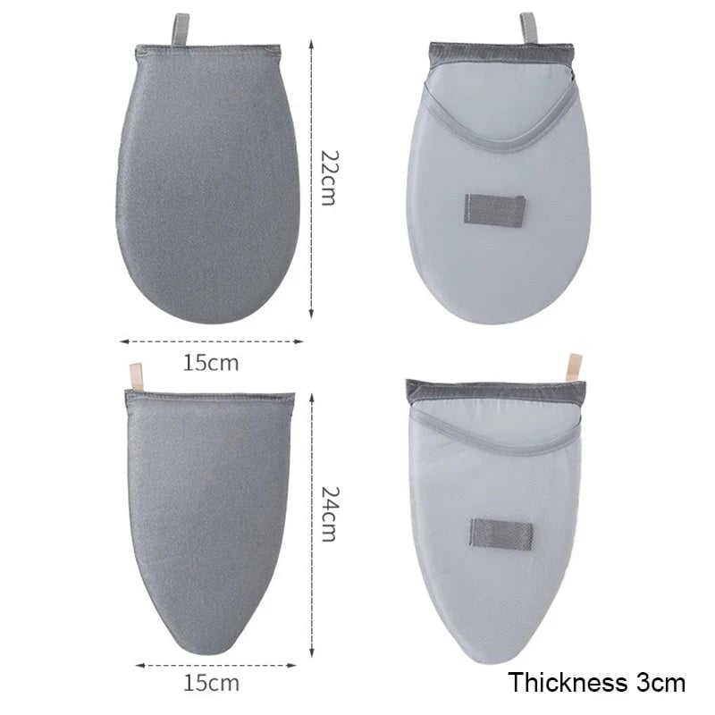 Heat Resistant Mini Ironing Board with Washable Pad Cover & Gloves