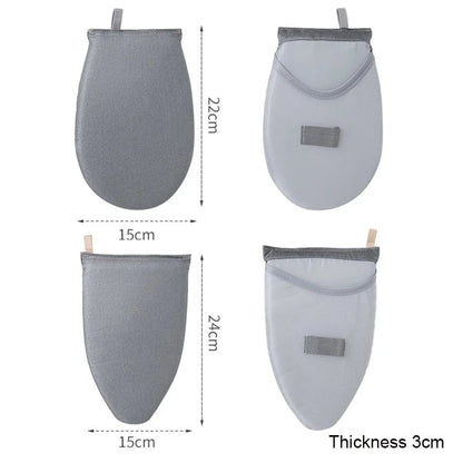 Heat Resistant Mini Ironing Board with Washable Pad Cover & Gloves