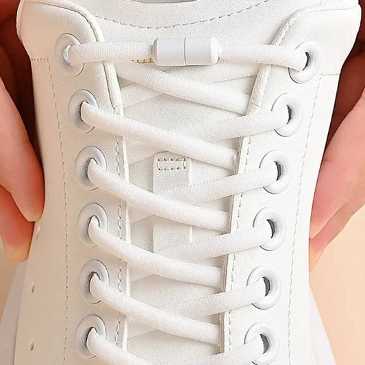 Elastic No Tie Shoelaces - Quick Slip-On Design Kids & Adults