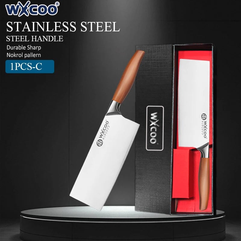 Stainless Steel Kitchen Utility Knife - Durable Fruit Cutting Tool