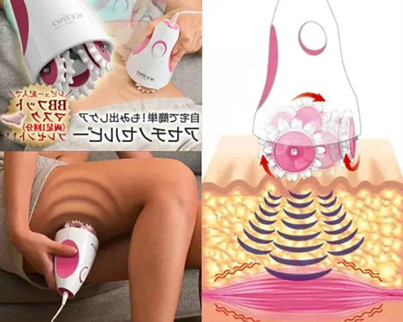 3D Infrared Electric Roller Massager Anti-Cellulite Body Slimming
