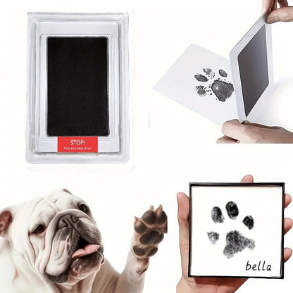 Inkless Pet Paw Print Commemorative Kit - Dog Cat Memorial Keepsake
