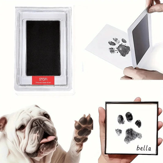 Inkless Pet Paw Print Commemorative Kit - Dog Cat Memorial Keepsake