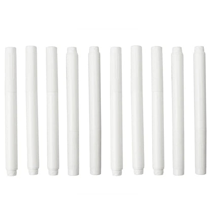 White Liquid Chalk Erasable Markers - Glass Window Blackboard Pens