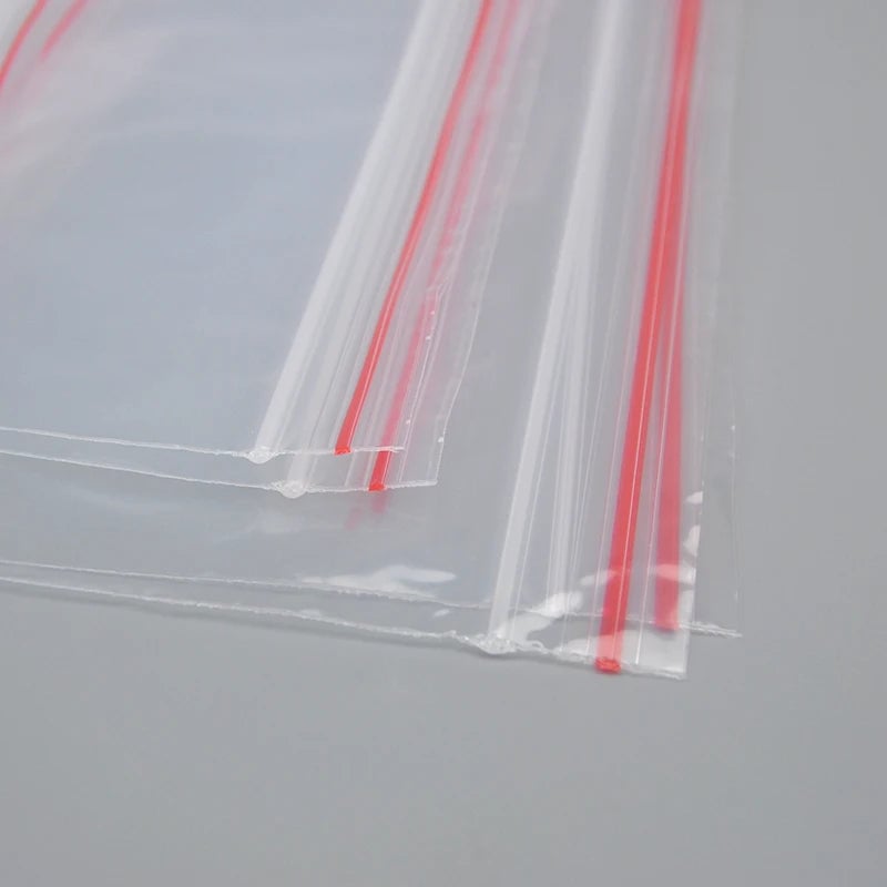 Transparent Ziplock Bags - Small Parts Storage & Organization