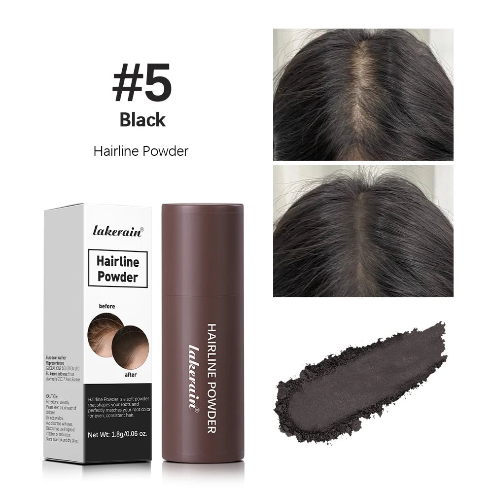 Waterproof Hair Shadow Powder Root Cover Up Black Brown Hairline
