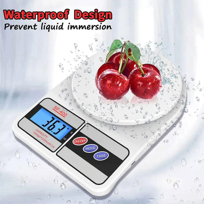 5kg Digital Kitchen Scale 1g Precision LED Display Electronic Food