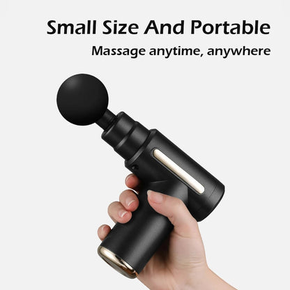 Mini Deep Tissue Fascia Gun - Adjustable Speed Lightweight Massage