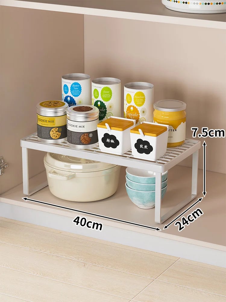 Multi-Layer Kitchen Countertop Organizer Spice Rack Storage Shelf