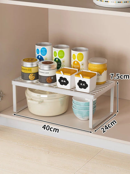 Multi-Layer Kitchen Countertop Organizer Spice Rack Storage Shelf