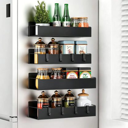Magnetic Side Storage Rack for Refrigerator & Washing Machine