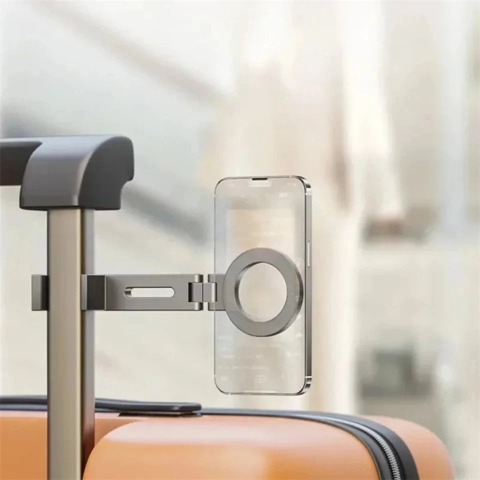 Adjustable Magnetic Phone Holder - Airplane Seat Mount Stand Travel